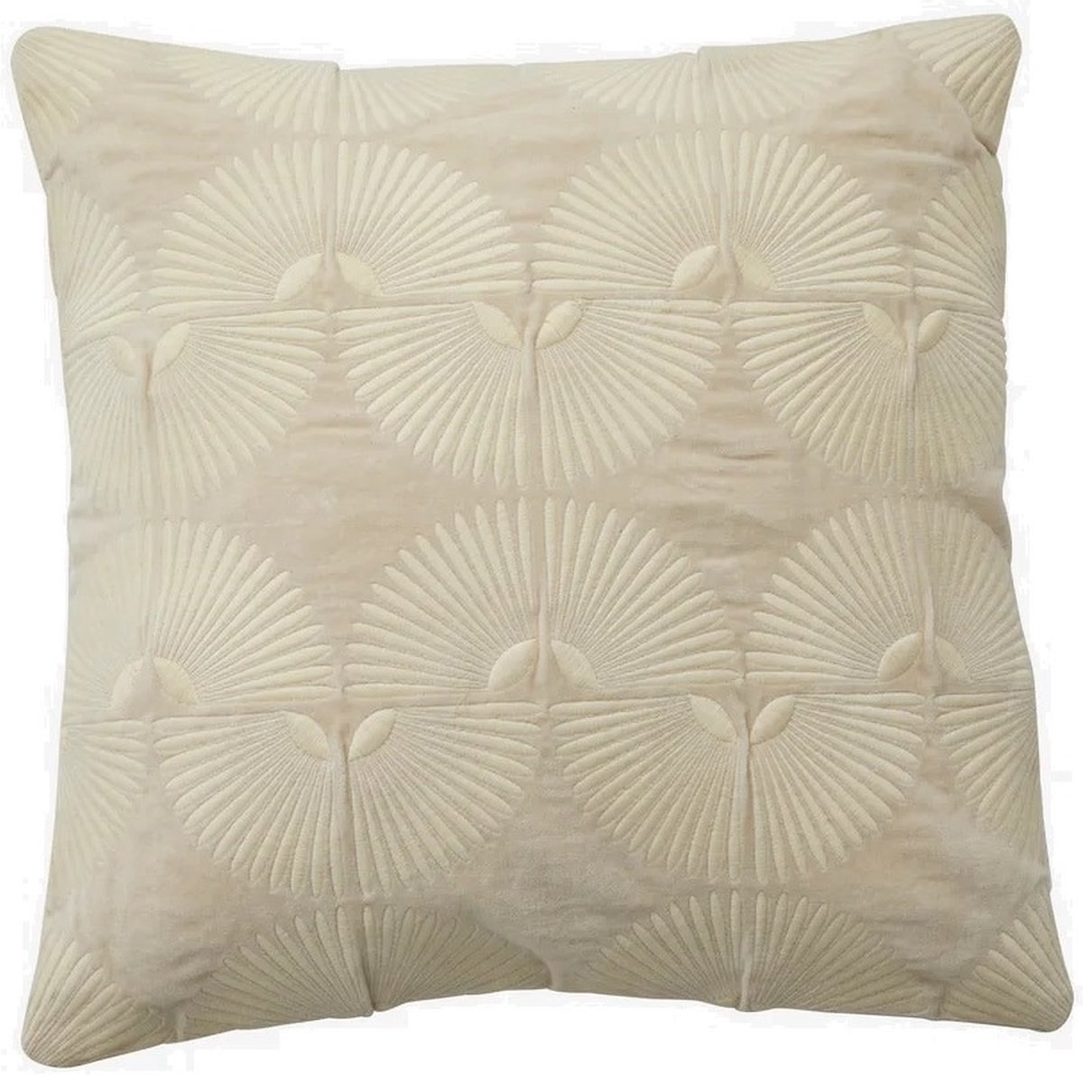 Kussenhoes Alasie 50x50cm zand fluweel