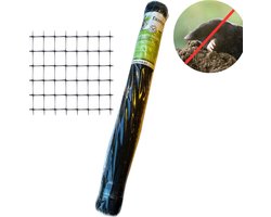 Famiflora anti-mollengaas 1,5x20m - Maaswijdte 17x19mm - Zowel voor graszoden als voor in te zaaien gazon