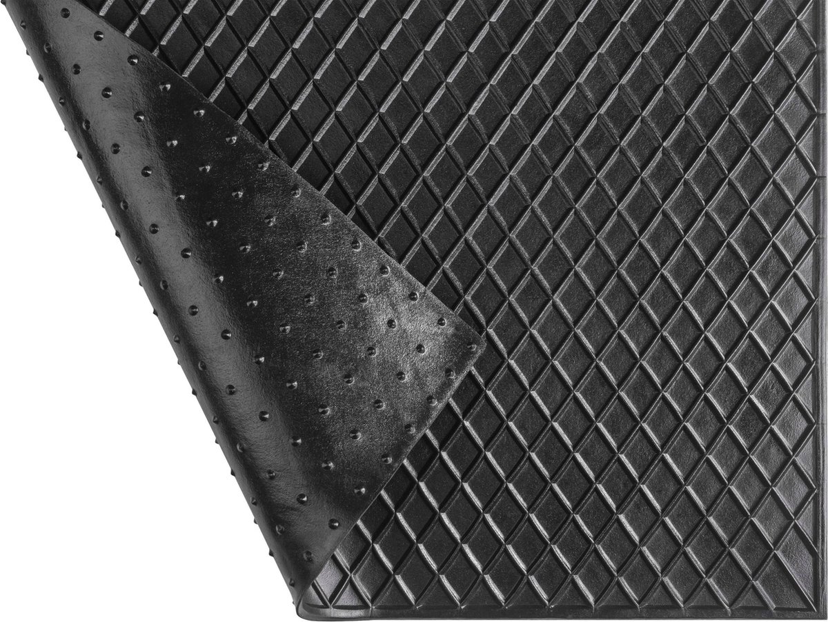 Rubbermat automatten rubber universeel rubberen mat vloermat kofferbak auto personenauto – foto 4