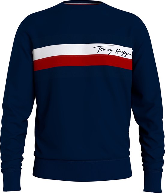 Tommy Hilfiger - WCC Pique Panel Sweatshirt - Desert Sky