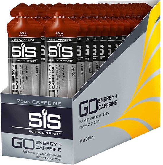 Science in Sport - SiS Go Isotonic Energygel + Caffeine - Energie gel - Isotone Sportgel - Cola Smaak - 30 x 60ml van Science in Sport — afbeelding 3