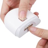 Professionele Elektrische Nagelknipper - Automatische Manicure Trimmer voor Volwassenen en Baby's - Vinger en Teen Schaar - Pedicure Knipper voor Dikke Nagelsr - Kleur: Wit