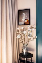 2x Natuurgetrouwe kunst magnolia tak (wit) | Duurzame keuze | Witte siertak | Kunsttak | Kunst bloem | Kunst magnolia | Decoratietakken |Boommade