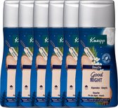 Kneipp Good Night - Gel douche - Pin suisse et Amyris - Emballage en vrac - Pack économique - Vegan - 6 x 200 ml