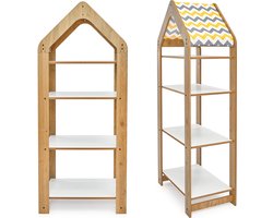 Minera Kinderkamer 4 Rekken - Veilig en Duurzaam - kinderboekenkast