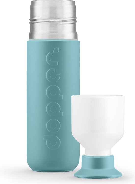 Dopper Thermosfles Insulated Drinkfles - Bottlenose Blue - 350 ml - Dopper