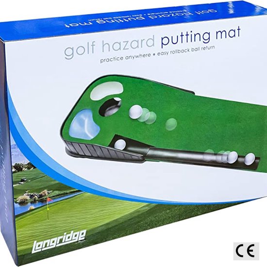 Golfmat - Golf Oefen Mat - Longridge Golf Putting Mat - Pitch en Put - Putting mat - Midget Golf van Longridge — afbeelding 5