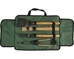 WDMT™ Complete Barbecue Gereedschap Set in Bijpassend Etui - Perfect voor Elke BBQ-liefhebber - Cadeau Geschenk - Cadeaupakket WDMT™ Complete Barbecue Gereedschap Set in Bijpassend Etui - Perfect voor Elke BBQ-liefhebber - Cadeau Geschenk - Cadeaupakket