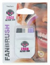 Zac's Alter Ego Face Maquillage Drapeau Asexué Multicolore