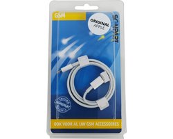 Scanpart USB C kabel 1 meter - USB C naar USB C - Geschikt voor Apple - MUF72AM/A - Wit - Origineel