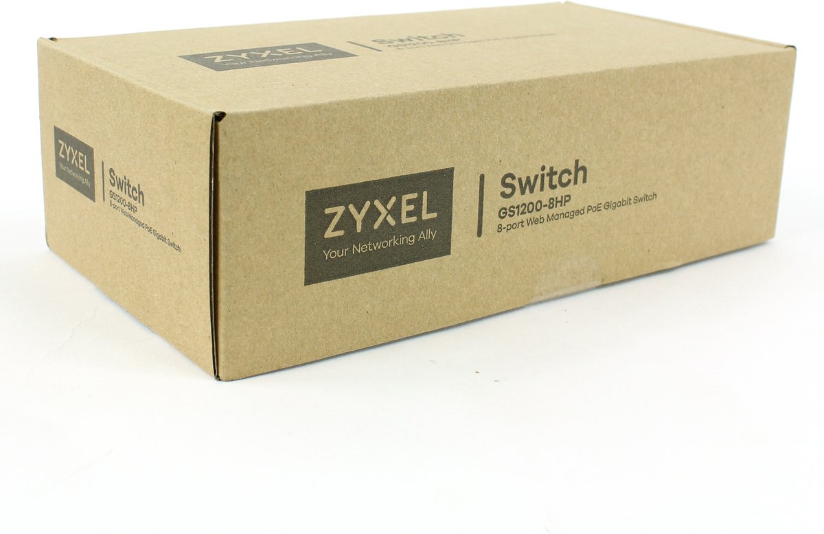 Zyxel - Zyxel Switch 8p En Voeding Gs1200