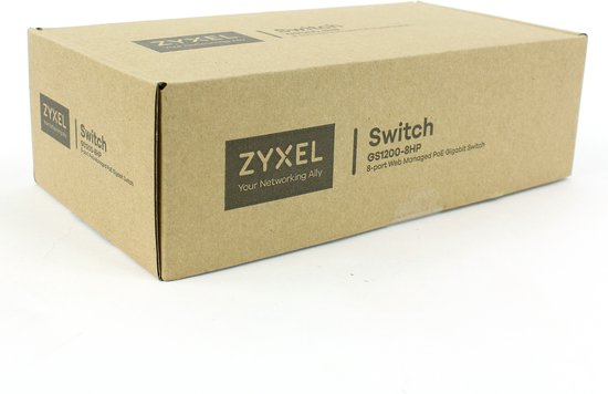 Zyxel - Zyxel Switch 8p En Voeding Gs1200