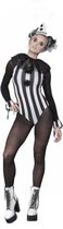 Smiffy's - Pierrot Kostuum - Niet Om Te Huilen Pierrot - Vrouw - - Small - Carnavalskleding - Verkleedkleding