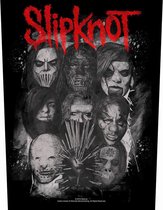 Slipknot - We Are Not Your Kind Masks Rugpatch - Zwart