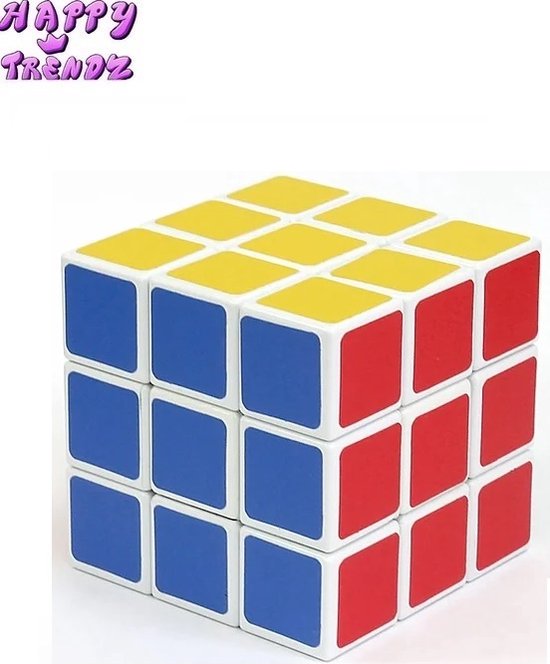 Thumbnail van een extra afbeelding van het spel Happy Trendz® Cube 3in1 pakket - Mini Cube - Cube bekend van rubiks 3 x 3 - Snake Cube - 3 stuks in blister - Cadeau - Verjaardag - Double the Puzzle Fun: 3-in-1 pakket