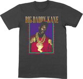 Big Daddy Kane - Half Steppin' Heren T-shirt - M - Zwart