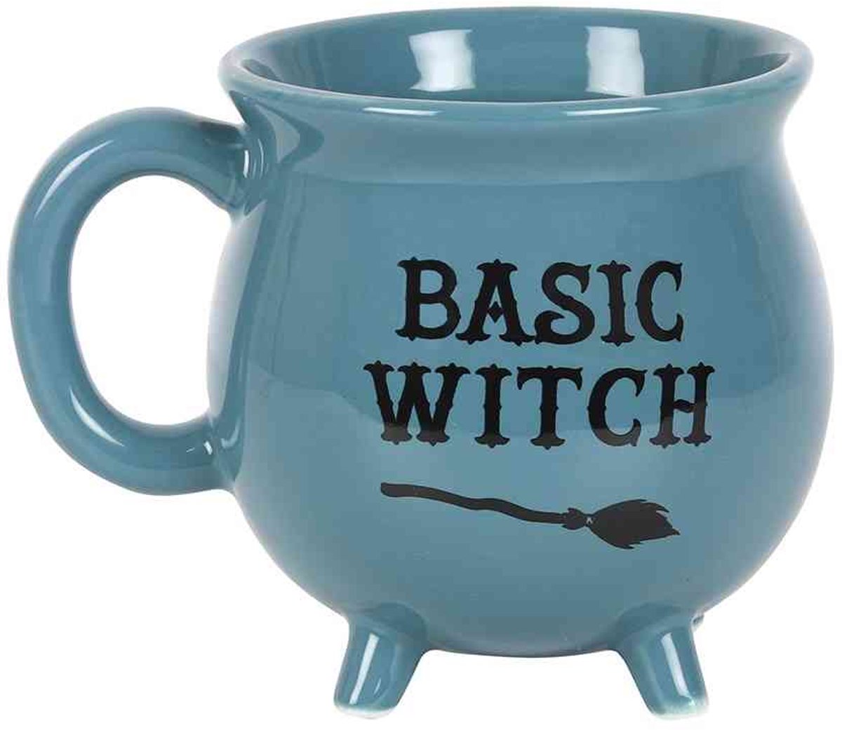 Something Different Mok/beker Basic Witch Ceramic Blue Cauldron Blauw