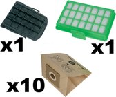 Bol.com Rowenta- STOFZUIGERZAK - 10ST + 2 FILTERS - ZR007001 aanbieding