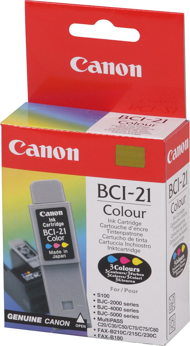 Canon BCI-21 - Inktcartridge / Kleur
