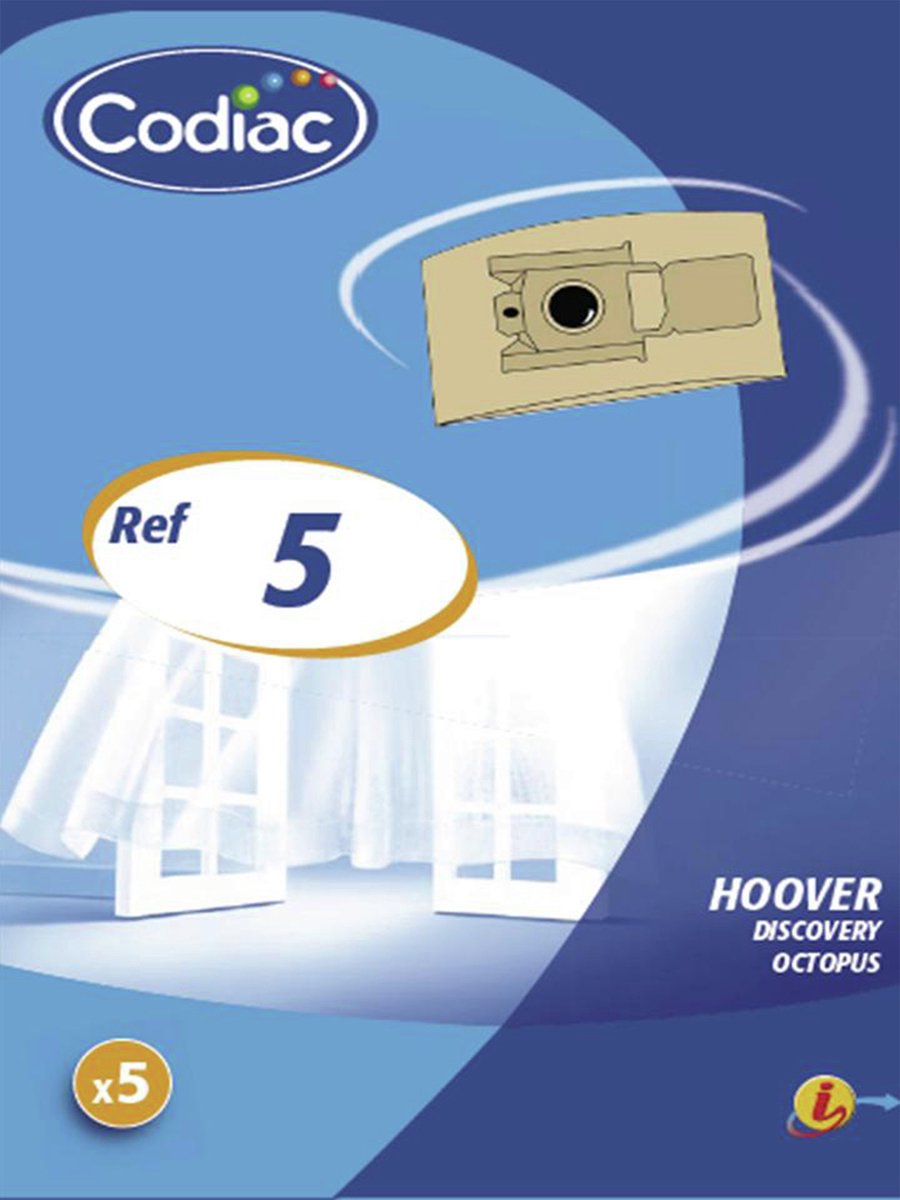 HOOVER - STOFZUIGERZAK ORIG H36 DISCOVERY 5 STUKS - 09185091