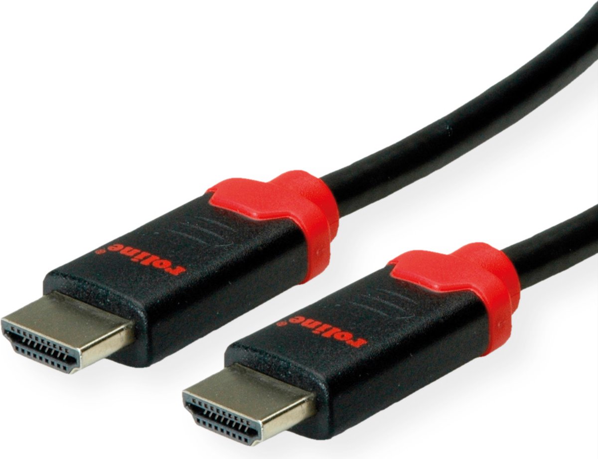 ROLINE 10K HDMI Ultra High Speed Kabel, M/M, zwart, 1 m