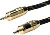 ROLINE GOLD 3,5 mm audio kabel M/M, Retail Blister, 10 m