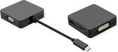 Adaptateur d'affichage VALUE USB type C - VGA / DVI / HDMI / DP