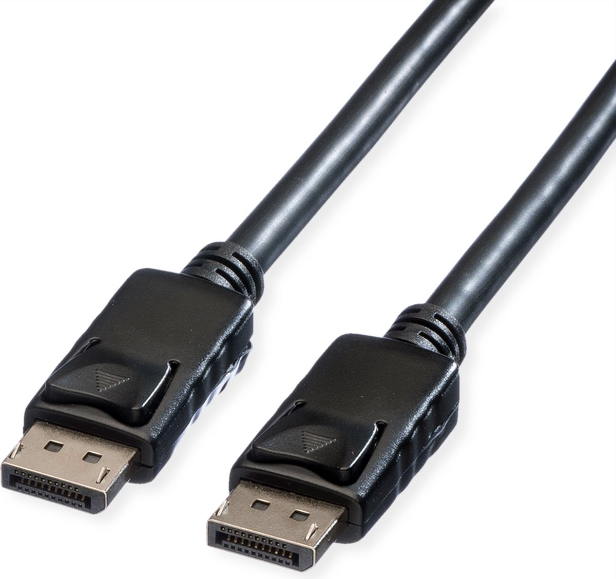 ROLINE DisplayPort kabel DP-DP v1.2 M - M TPE zwart 10 m