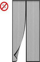 Luxe magnetische hordeur houdt vliegen buiten – Eenvoudig te installeren zonder te boren -  Sluit automatisch – Balkon – Woonkamer – Kinderkamer – Achterdeur – 210 cm (L) * 100 cm