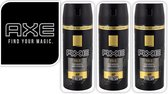 AXE Gold Deo Spray - Voordeelverpakking 3 x 150 ml