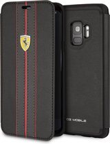 Ferrari Offtrack PU Leren Book Case - Geschikt voor Samsung Galaxy S9 - Zwart
