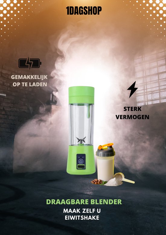 Blend zonder grenzen Onze Draadloze Draagbare Mini Blender Blender To