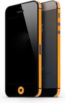 GadgetBay Bumper sticker iPhone 5 5s SE 2016 Decor Color Edge Skin - Oranje