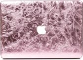 Lunso - cover hoes - MacBook Air 13 inch (2010-2017) - shiny leer roze