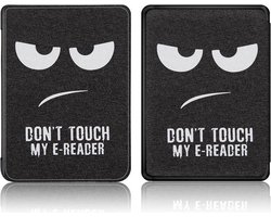 Lunso - sleepcover hoes - Geschikt voor Kindle Paperwhite 4 - Don't Touch