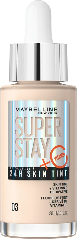 Foto: Maybelline new york superstay 24h skin tint bright skin like coverage foundation 03