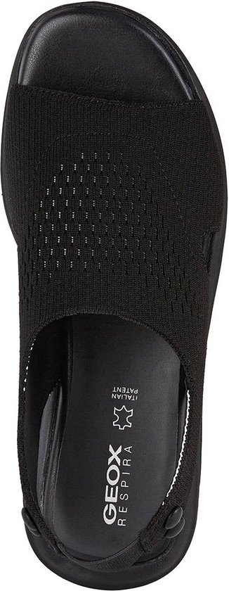 Geox D Spherica Ec5 C | Sandalias Deportivas Niñas | Cuero Y Hebilla | Suela De Caucho
