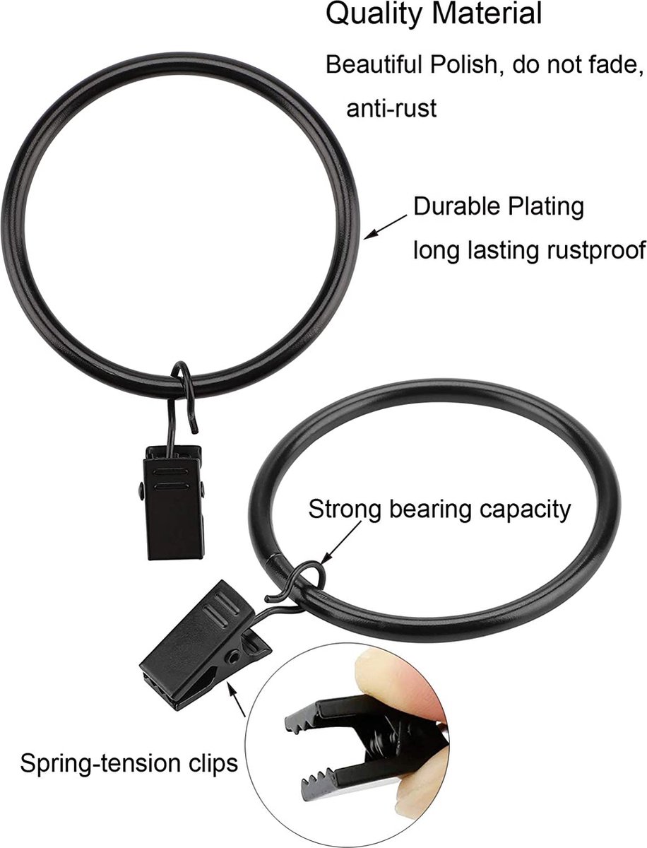 TBOSEN O-ring Oordopjes Meetinstrument Set - Roestvrij Staal, 6.5-10 Mm, Voor Stretched Piercings