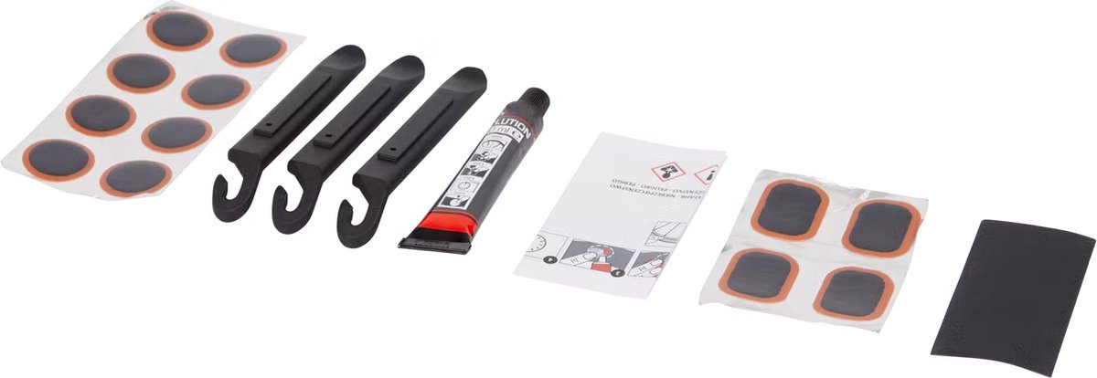 Bandenreparatieset Fiets - Fiets Reparatieset - Bandenplakkers - Bandenreparatiekit thumbnail 4