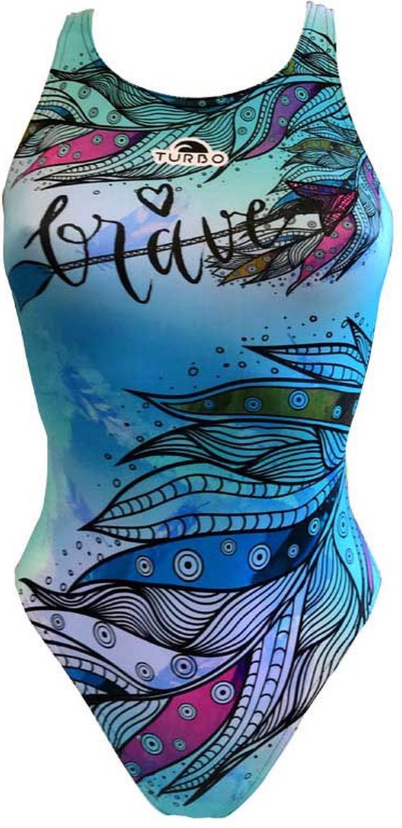 Turbo Brave Zwemkleding Blauw 2XL Vrouw Royal