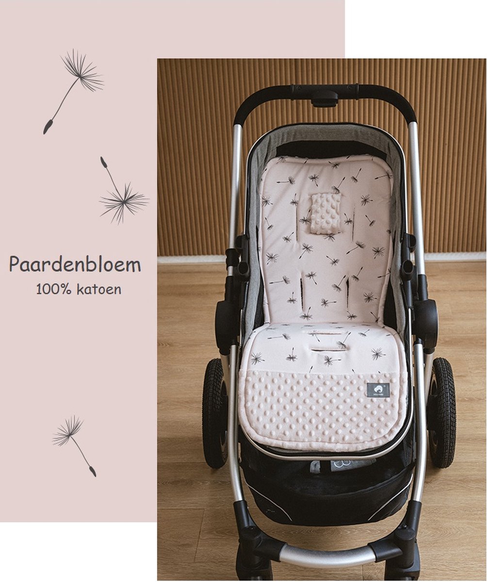 thumbnail: Kinderwagen Kussen Hoofd- En Halssteun - Verstelbaar Wandelwagen Pad