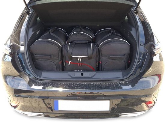 PEUGEOT 308 HATCHBACK incl PHEV 2021+ Reistassen Kofferbak Tassen Set Organizer | 4-Delige Perfect Passende Set Auto Interieur Accessoires Nederland en België