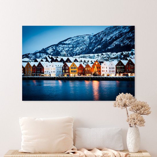 Plexiglas Schilderij Noors Panorama