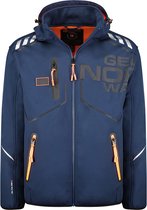 Geographical Norway Softshell Heren Jas Robin Navy - L