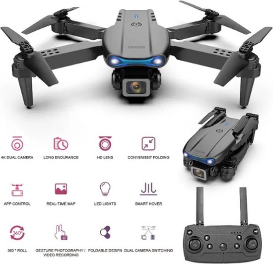 CB- Drone de Goods avec caméra 4K | Drone avec caméra extérieure/intérieure  | Mini | bol