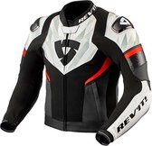 Rev'it! Jacket Hyperspeed 2 Air Black White 52 - Maat - Jas