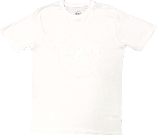Fleetwood Mac Tshirt Homme -M- Logo Classic Wit