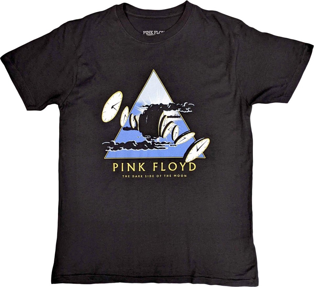 Pink Floyd - Melting Clocks Heren T-shirt - XL - Zwart