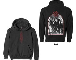 Slipknot - Arched Group Photo Hoodie/trui - XL - Zwart