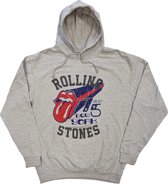 The Rolling Stones - New York '75 Hoodie/trui - S - Grijs